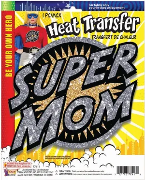 Hero Heat Transfers Super Mom