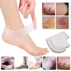 0339 Moisturizing Skin Softening Silicone Gel for Dry Cracked Heel Repair (Multicolour)