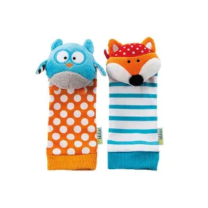 bbluv Düo Rattle Baby Socks