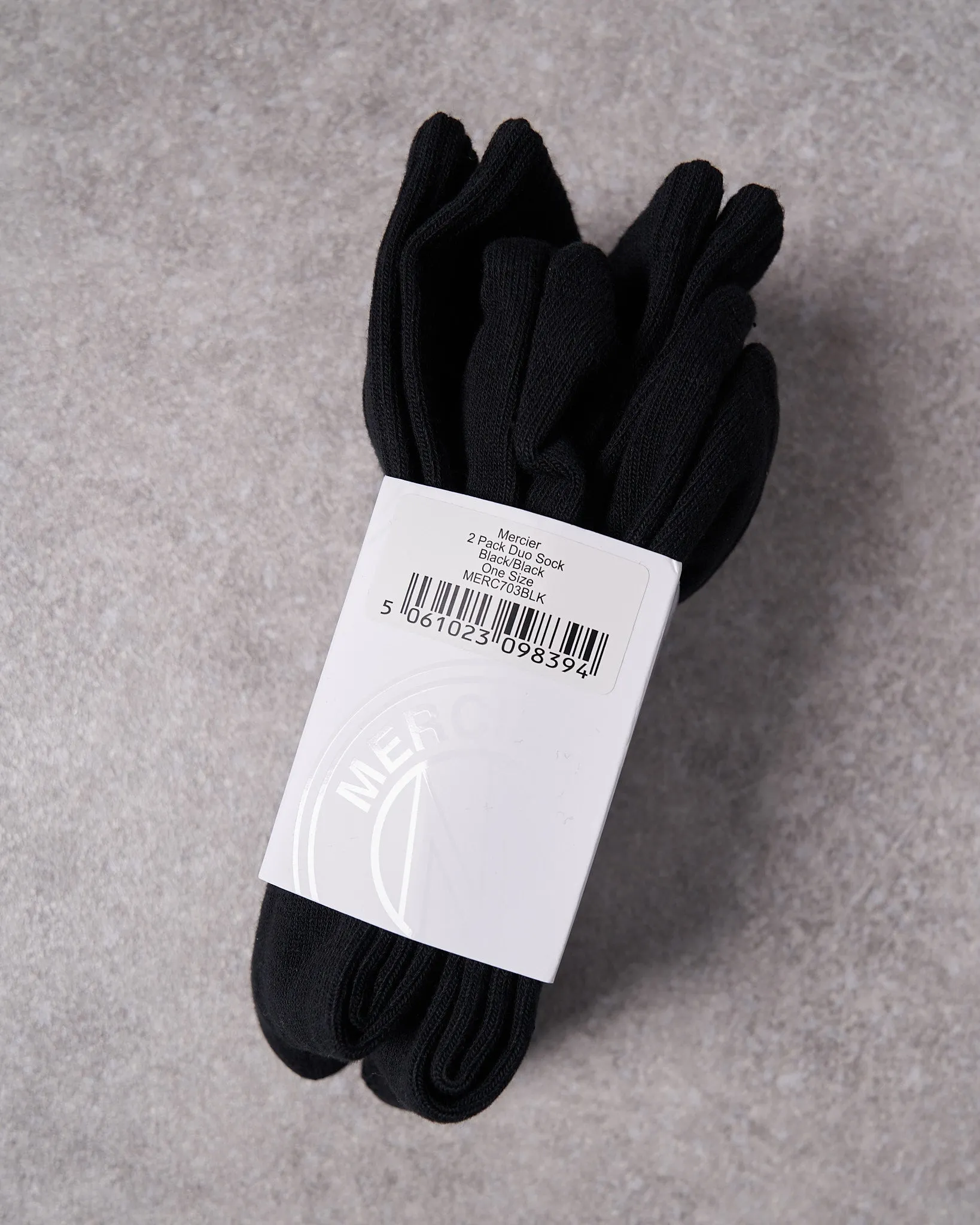 Black Signature Mercier 2pack Socks