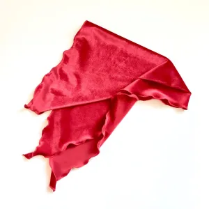 Chemo Head Scarf Headscarf Velvet Warm Red