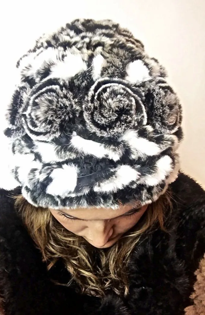 Chinchilla Rex Fur Hat