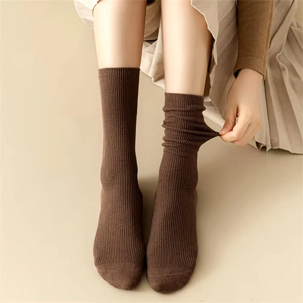 Cozy Days Ribbed Crew Socks