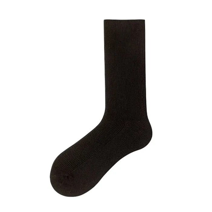 Cozy Days Ribbed Crew Socks