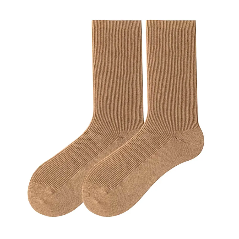 Cozy Days Ribbed Crew Socks