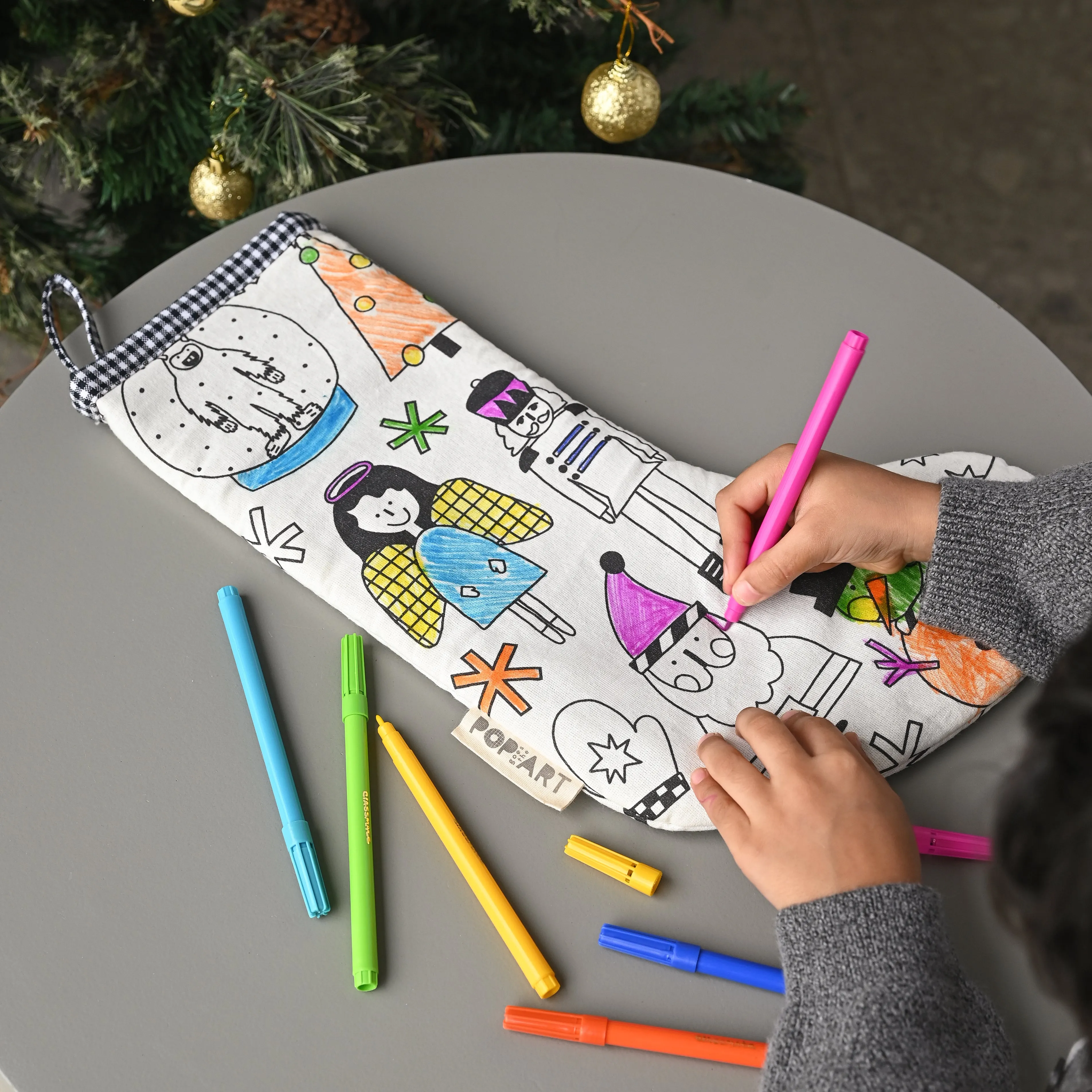 Crafty Project | Colour Your Own Stocking