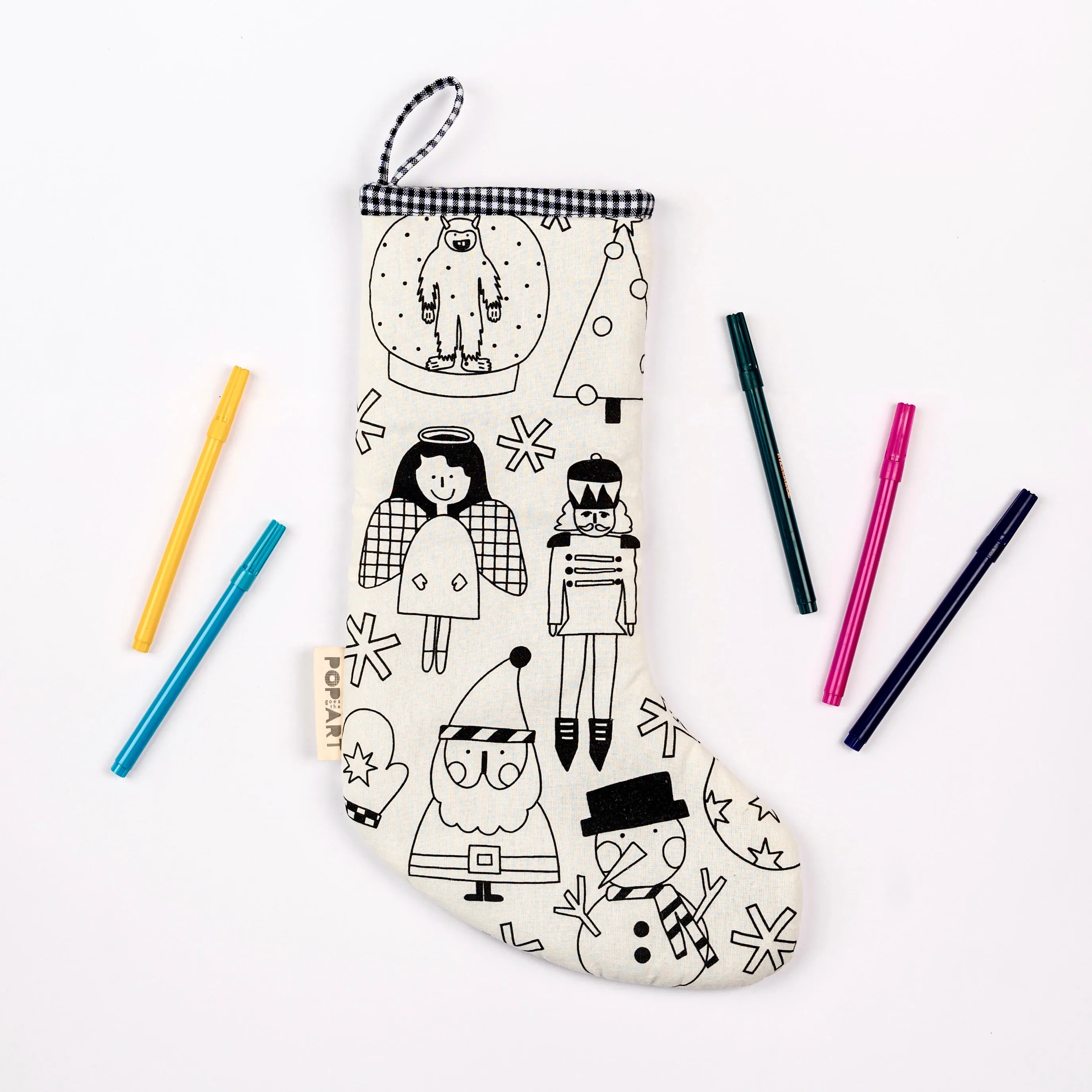 Crafty Project | Colour Your Own Stocking