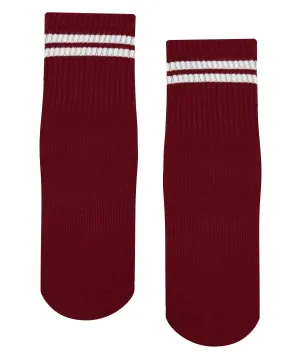 Crew Non Slip Grip Socks - Crimson Dream