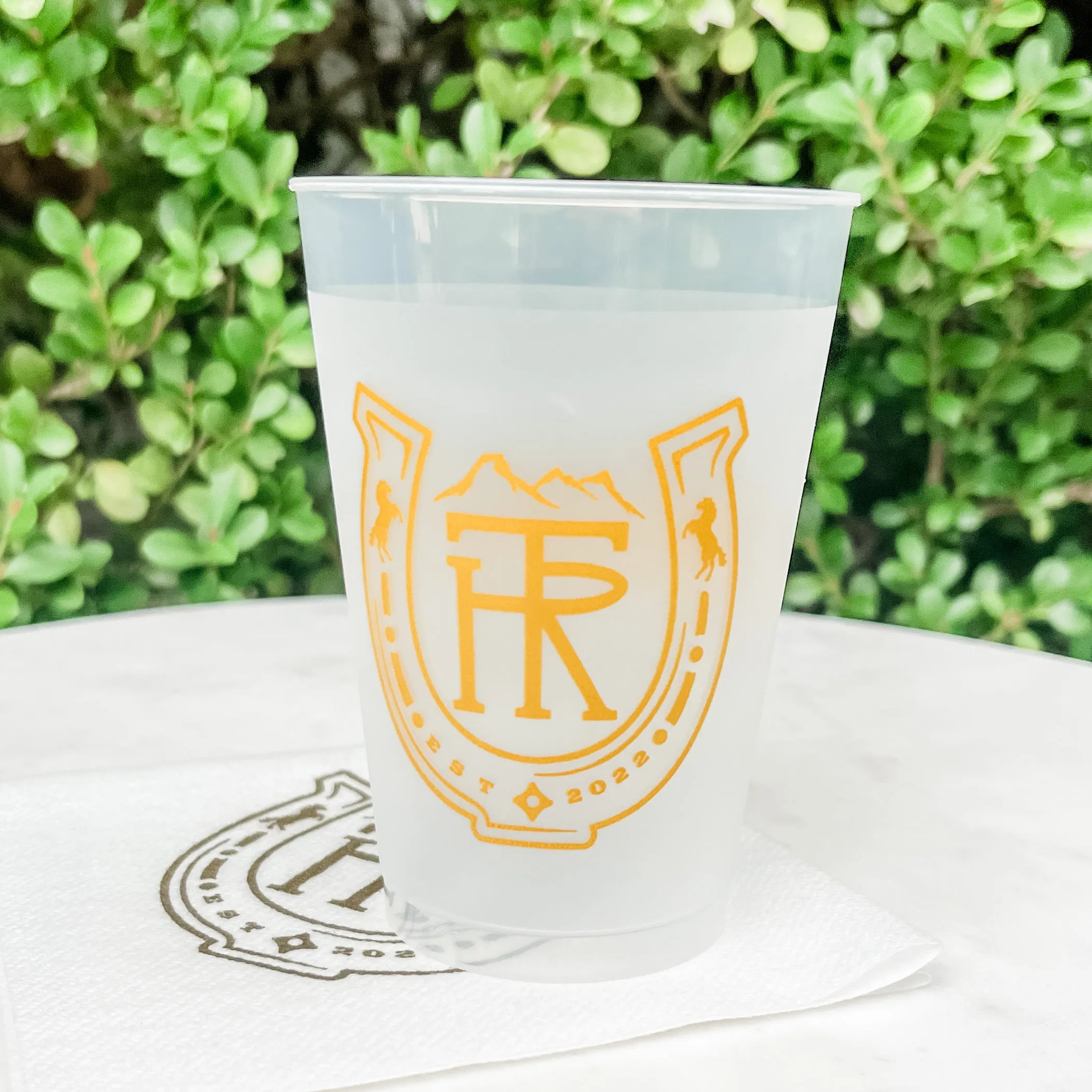 Custom Ranch Design Shatterproof Cups