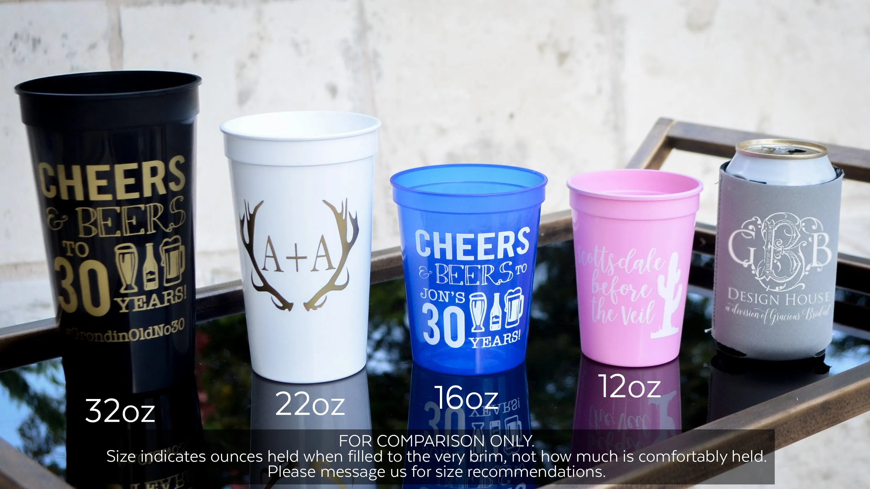 Custom Stadium Cups