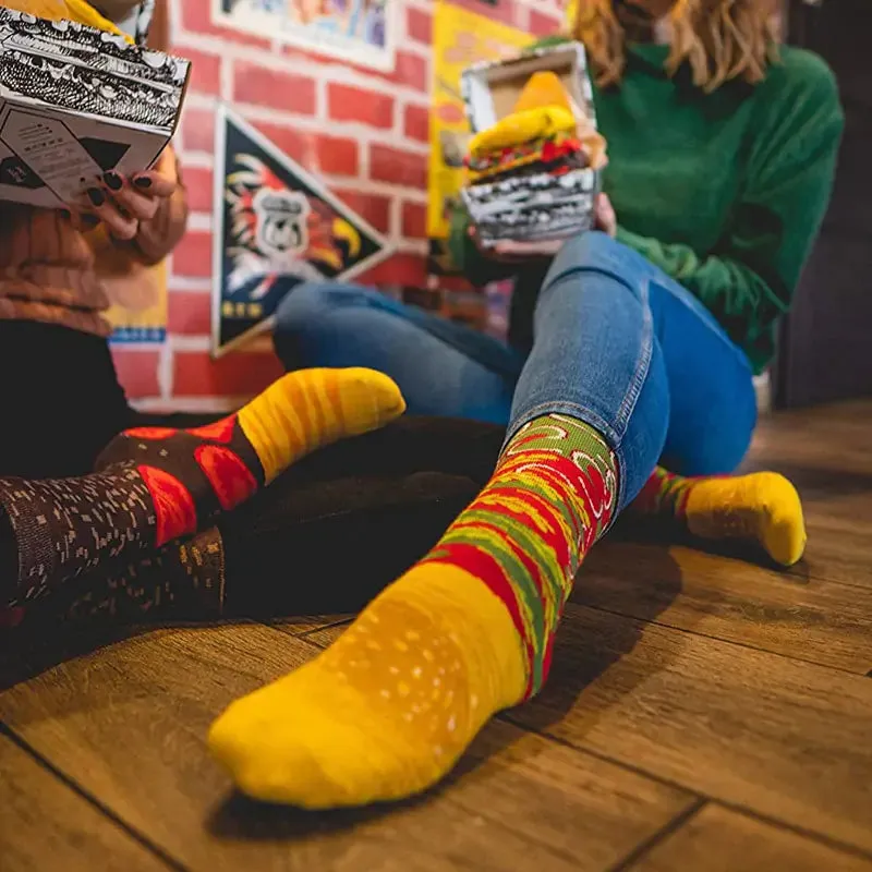 Cute Cozy Pizza Socks