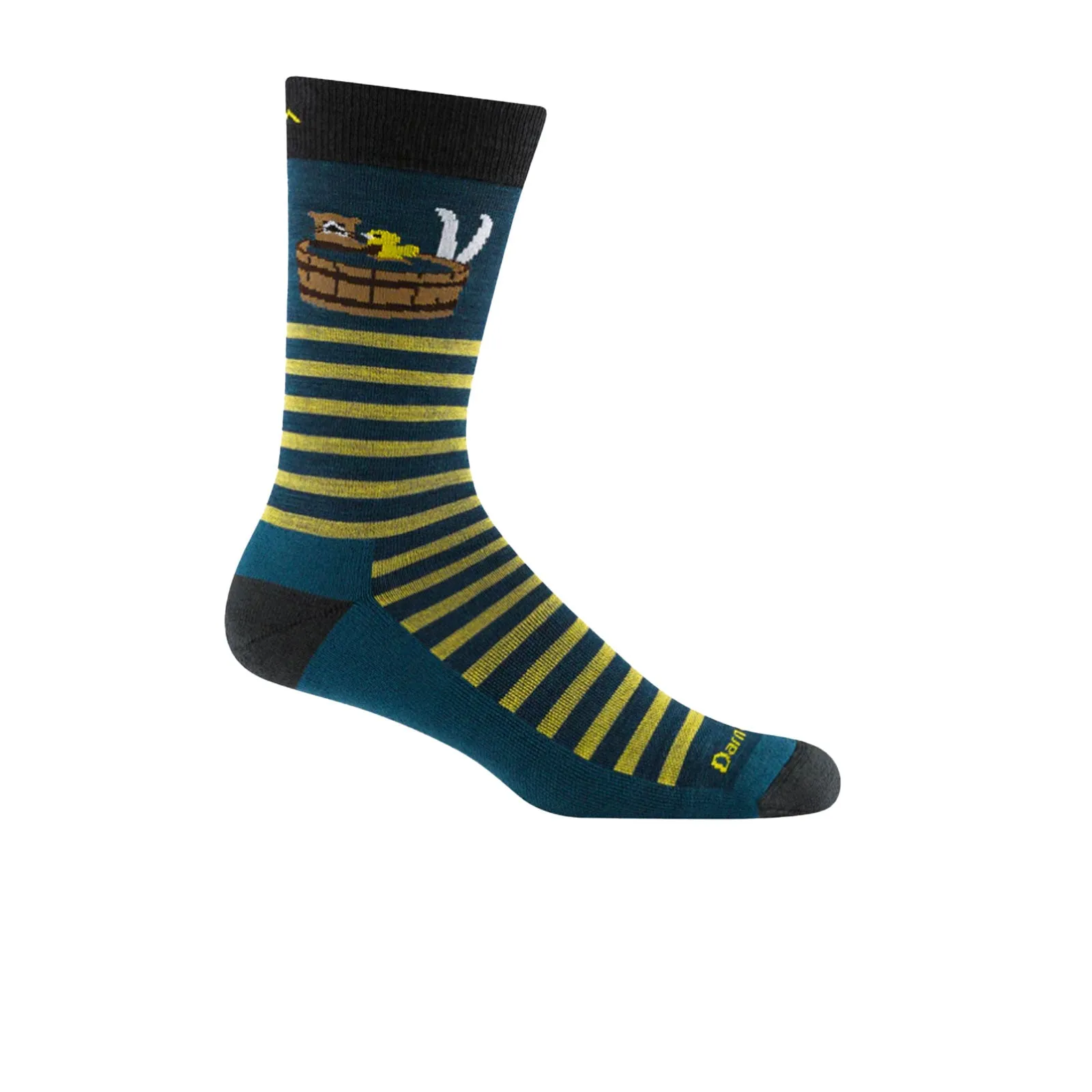 Darn Tough Wild Life Lightweight Crew Sock with Cushion (Men) - Dark Teal