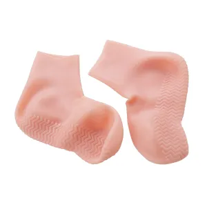 Dr Foot Silicone Socks | Anti Slip Silicone Moisturizing Socks | Dry Cracking Skin | For Both Men & Women | Full Length, Medium Size – 1 Pair