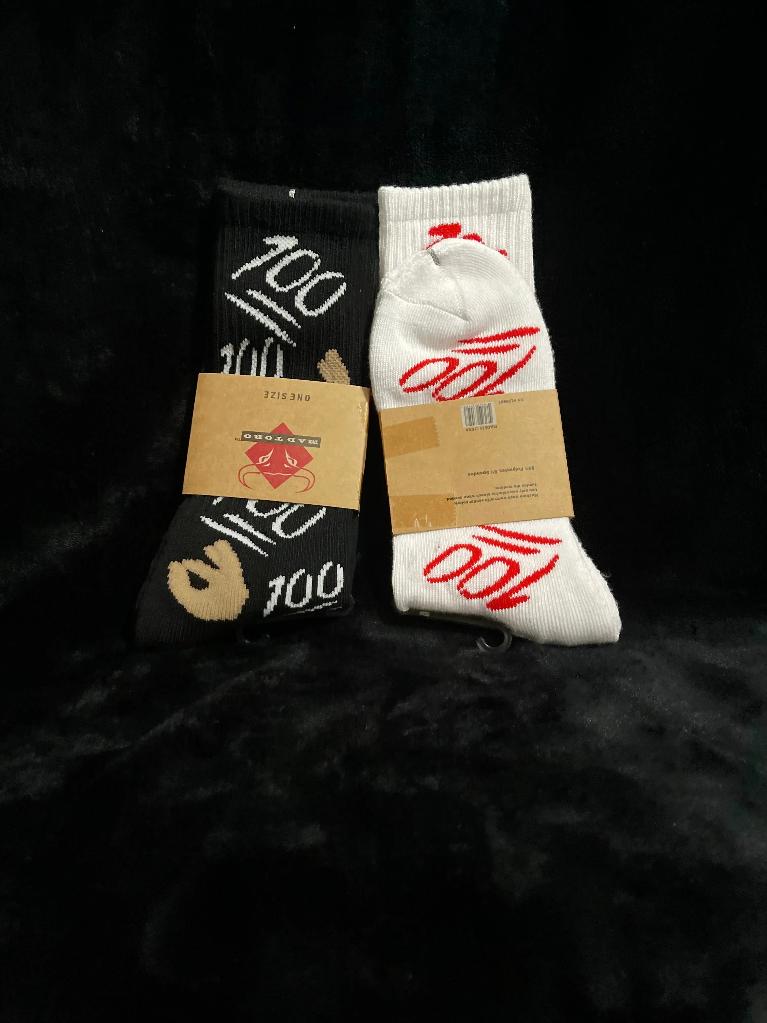 💯Emoji Socks (White)