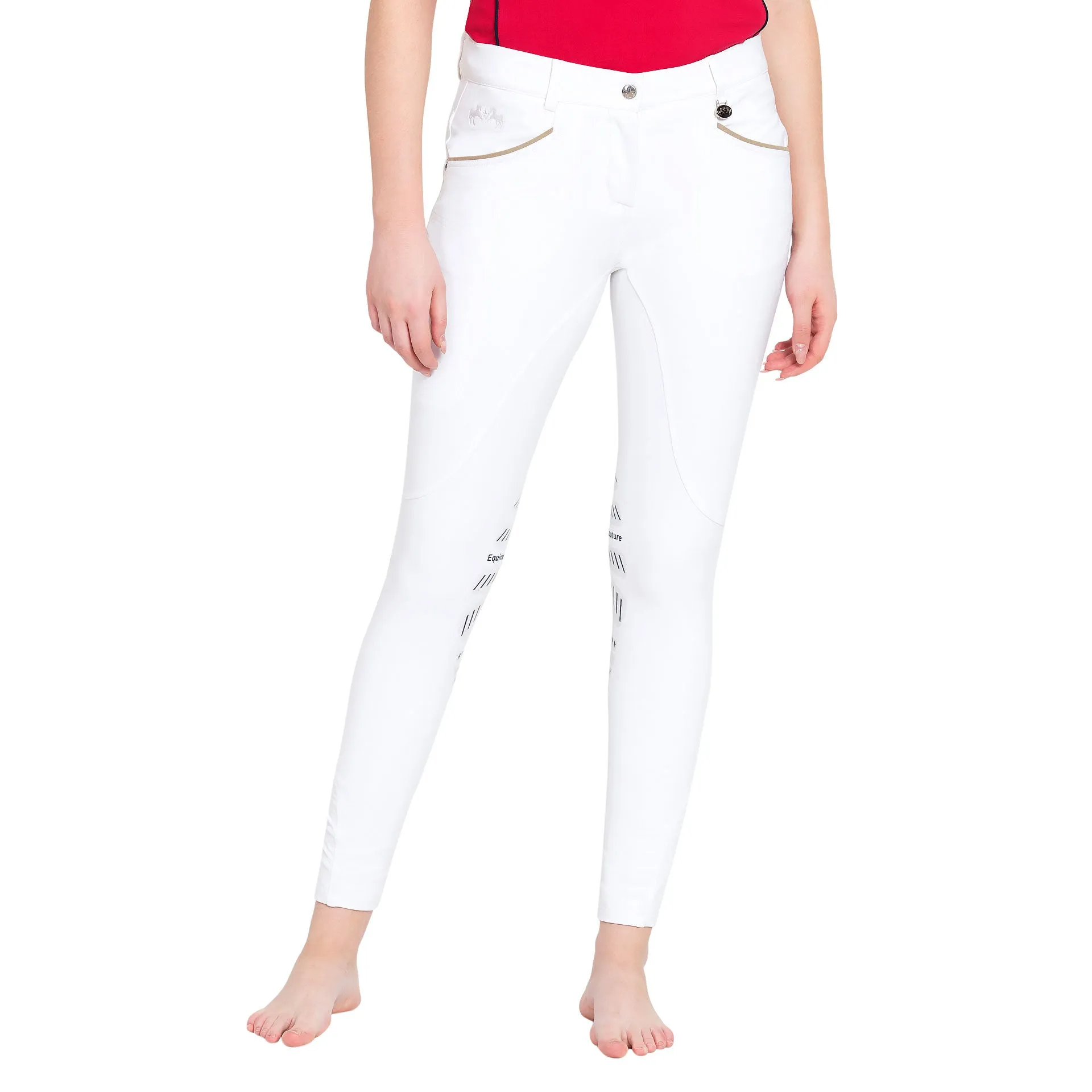 Equine Couture Ladies Lille Knee Patch Breeches