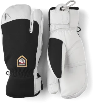 HESTRA GLOVE ARMY LEATHER PATROL 3-FINGER