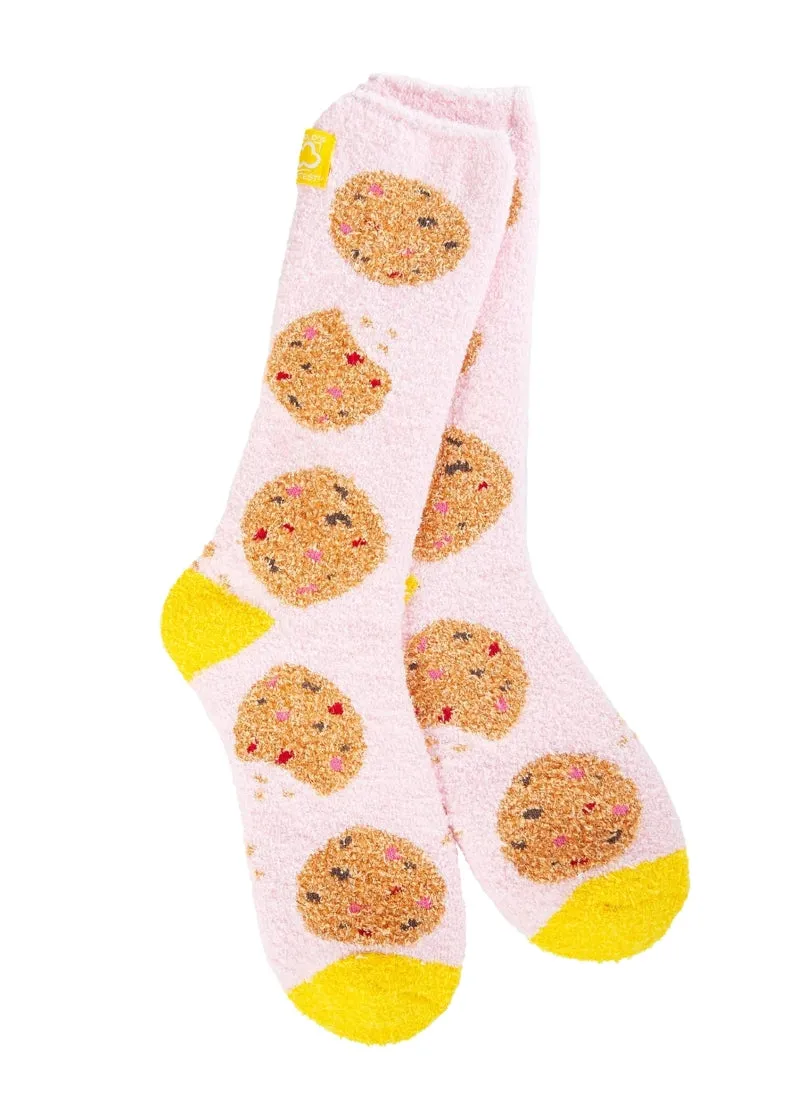 Holiday Cozy Crew Socks (Cookie Crumble)