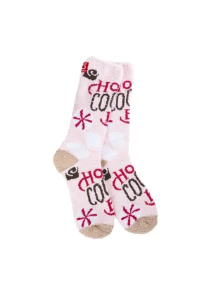 Holiday Cozy Crew Socks (Hot Cocoa Bar)