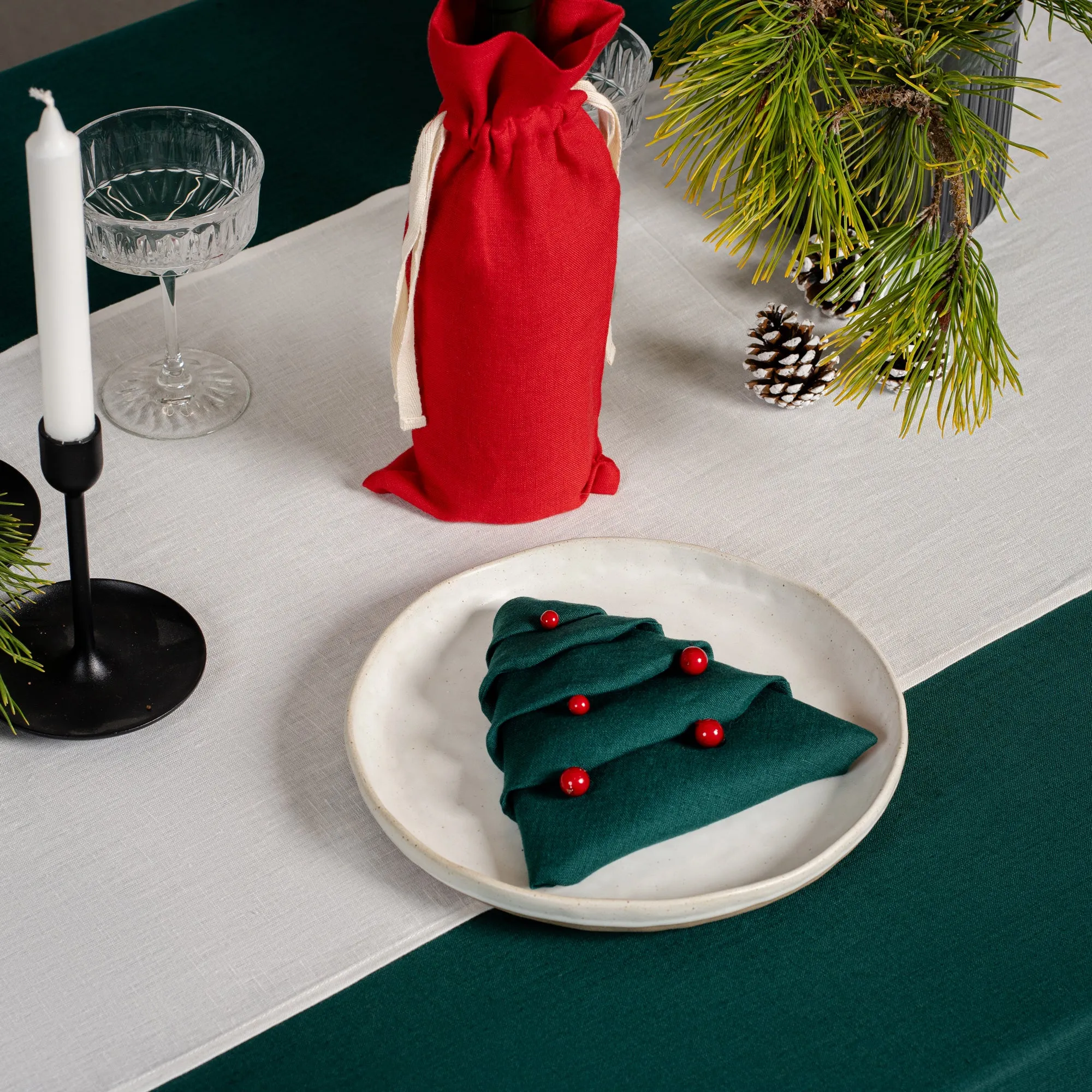 Holiday Linen Napkin