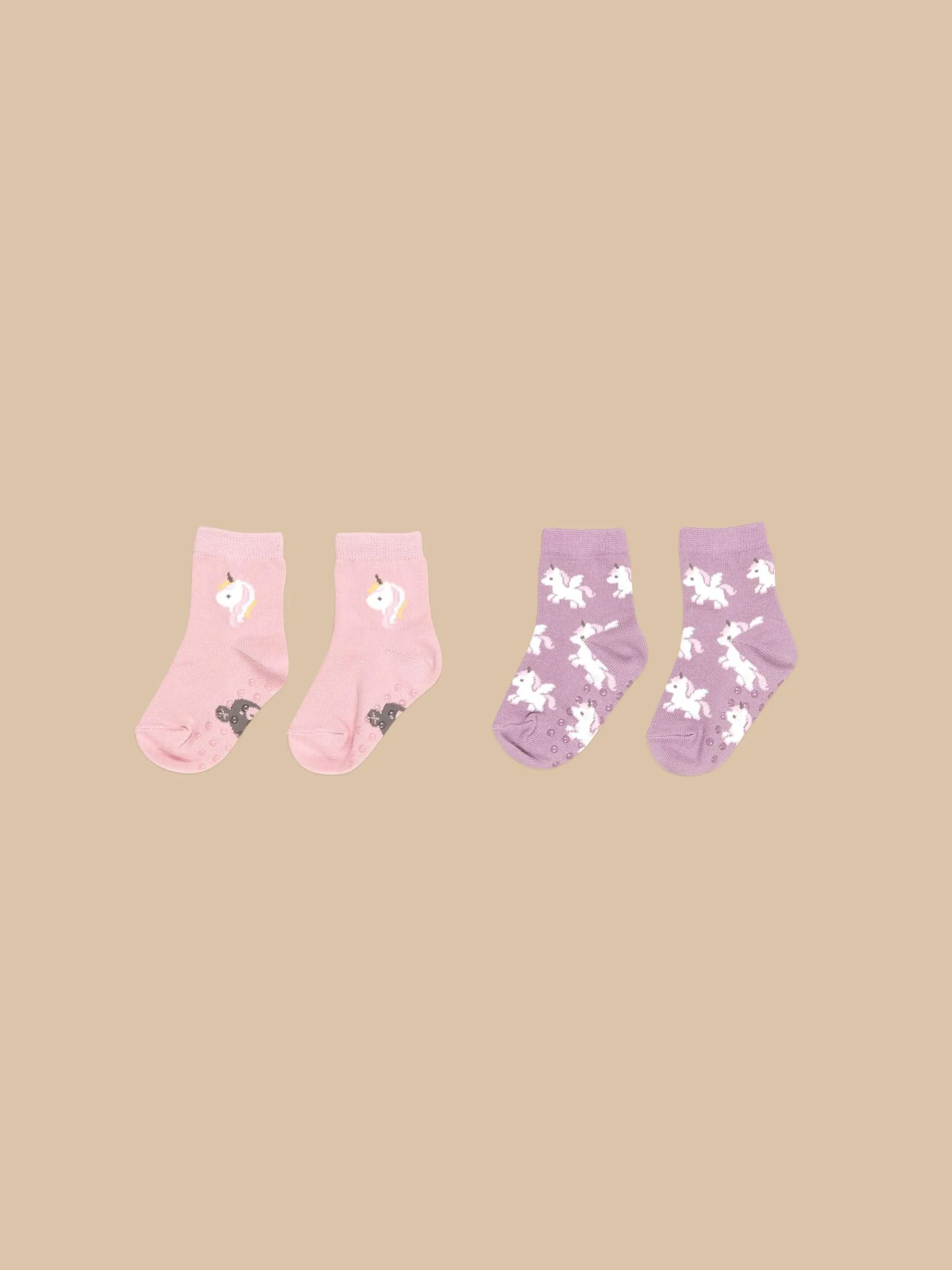 Huxbaby Magical Unicorn 2pk Socks