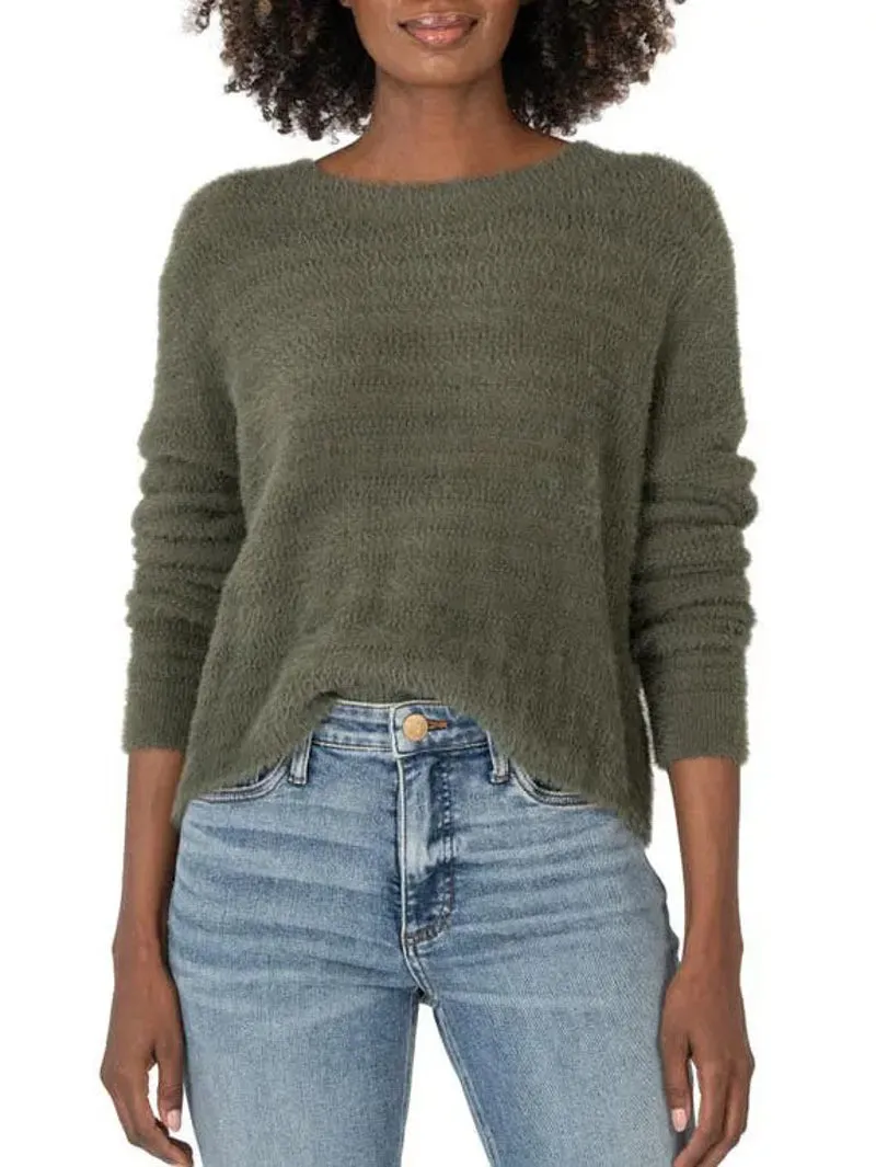 Kut from the Kloth Maxine Sweater - Olive