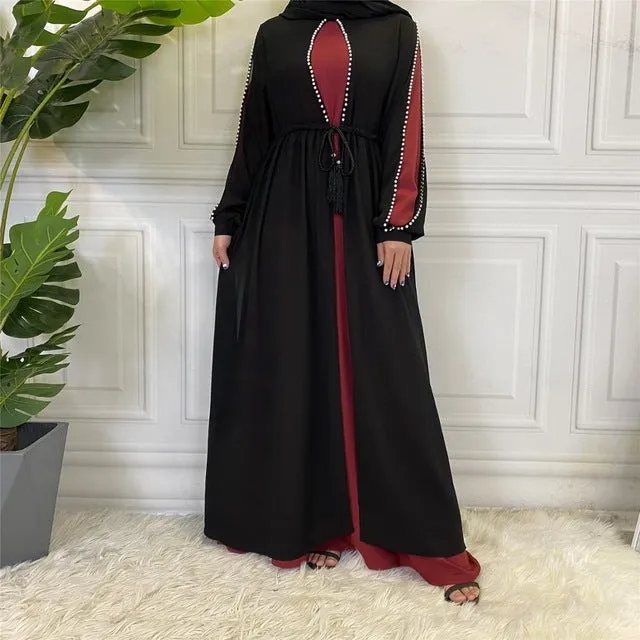 Latest High Quality Dress For Muslim Women Robe Femme Hiver