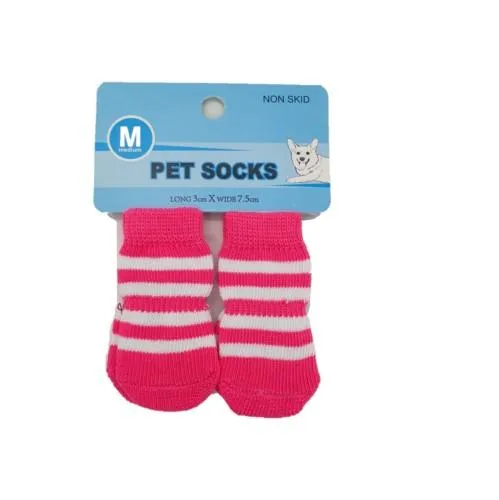 Medium Pet Socks for Small Dogs & Cats - Assorted Designs