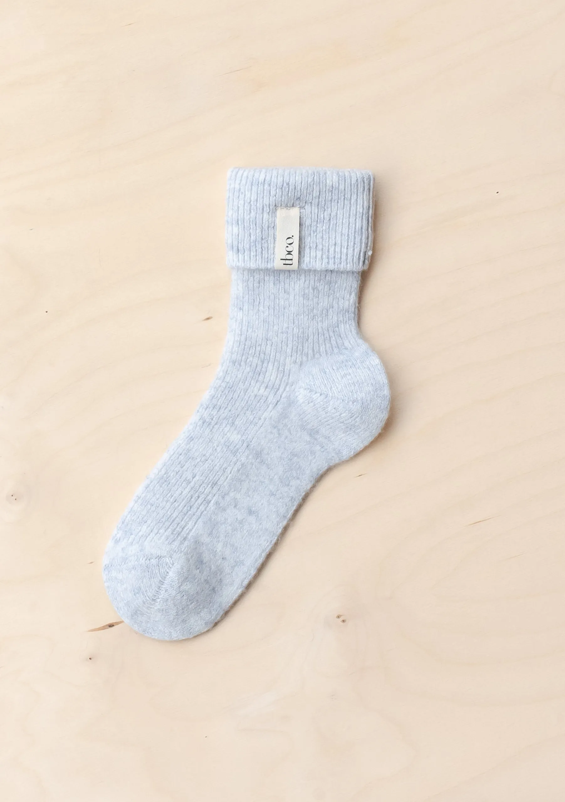 Men's Cashmere & Merino Socks in Light Grey Melange