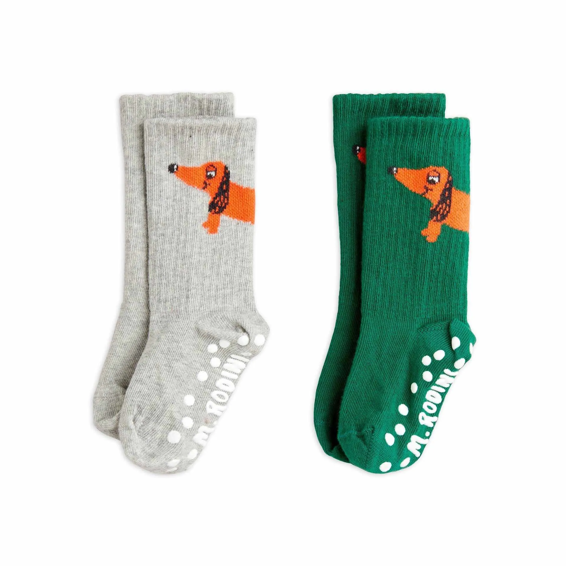 Mini Rodini - Dog anti-slip socks - 2 pairs