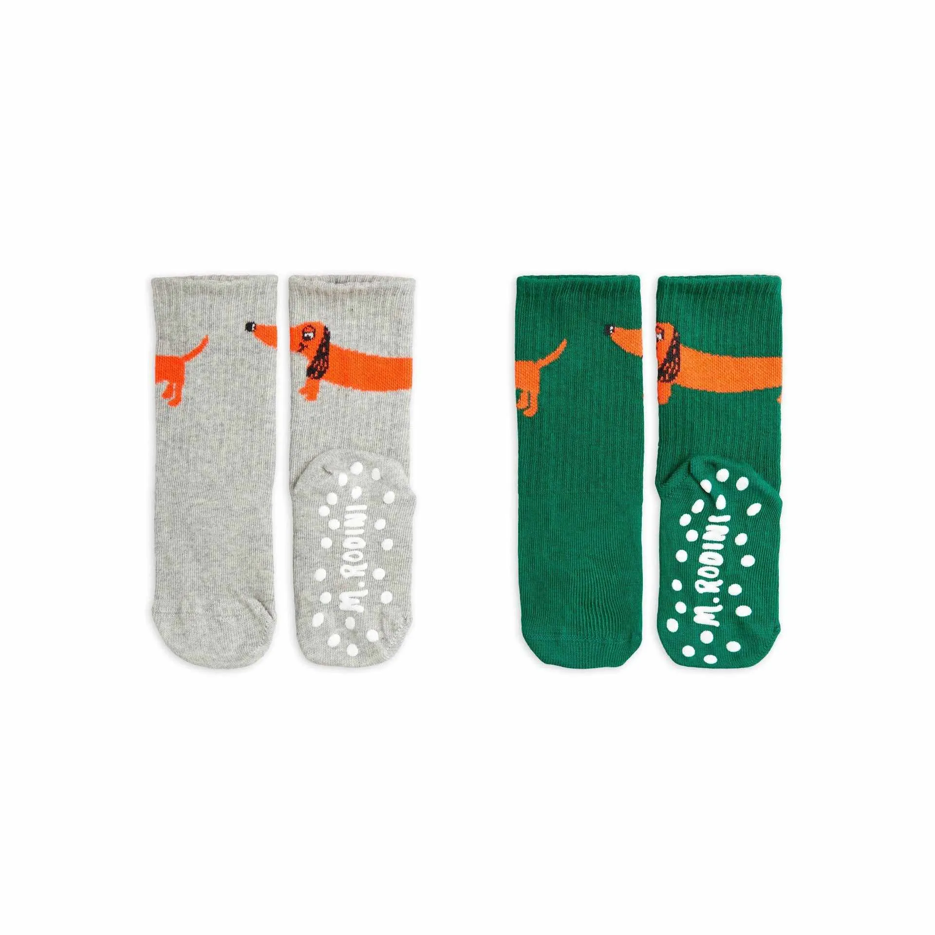 Mini Rodini - Dog anti-slip socks - 2 pairs