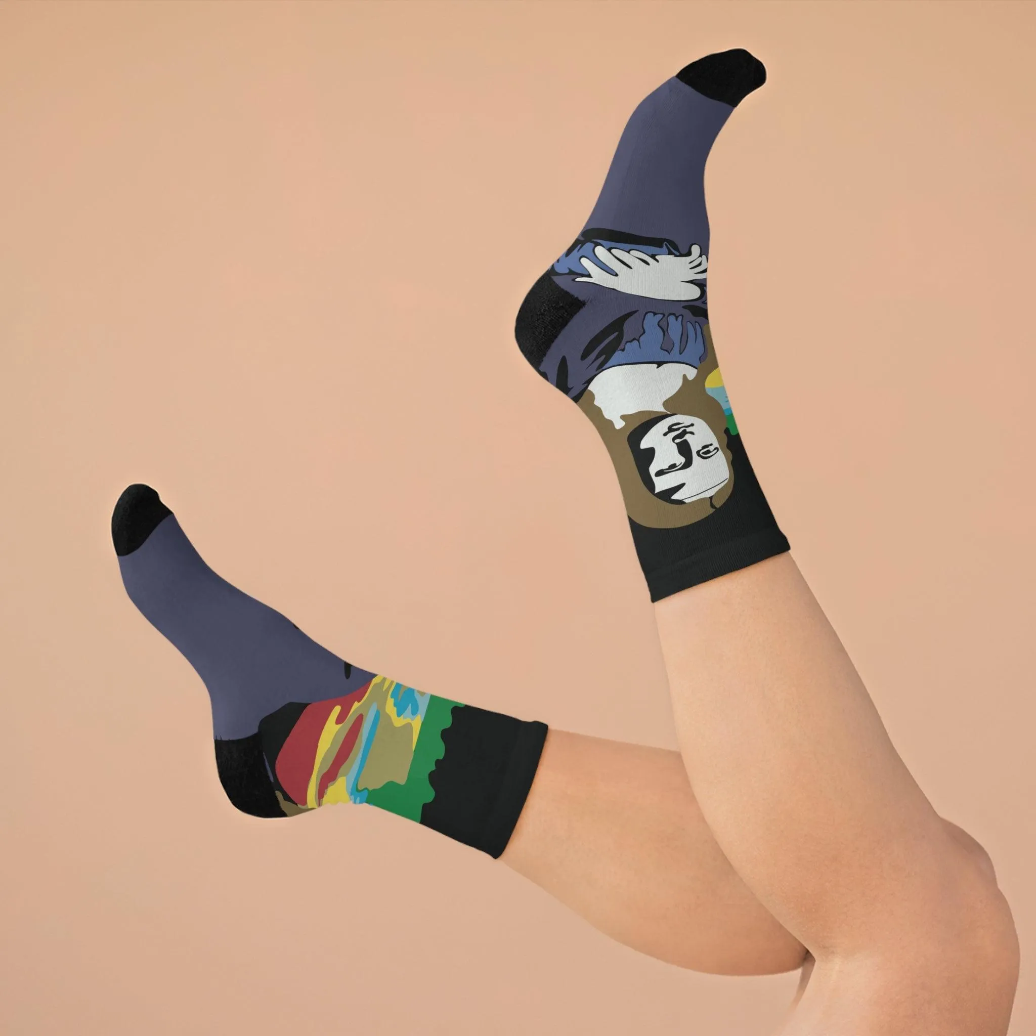 Mona Lisa Socks