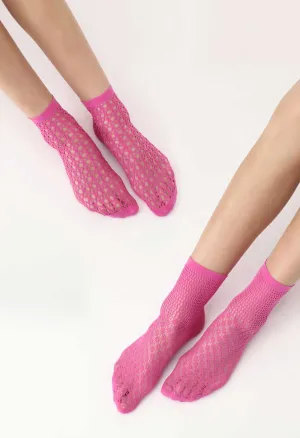 Oroblu Twins Bipack Crew Mesh Socks