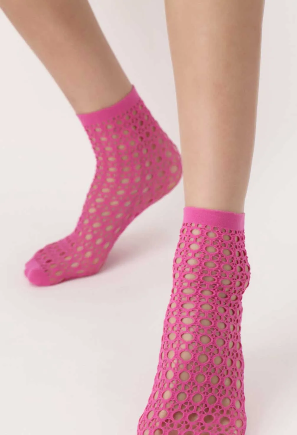 Oroblu Twins Bipack Crew Mesh Socks