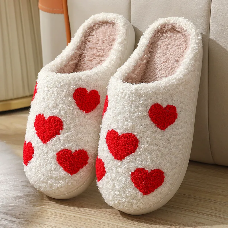 Owlkay Plush Warm  Soft Slippers