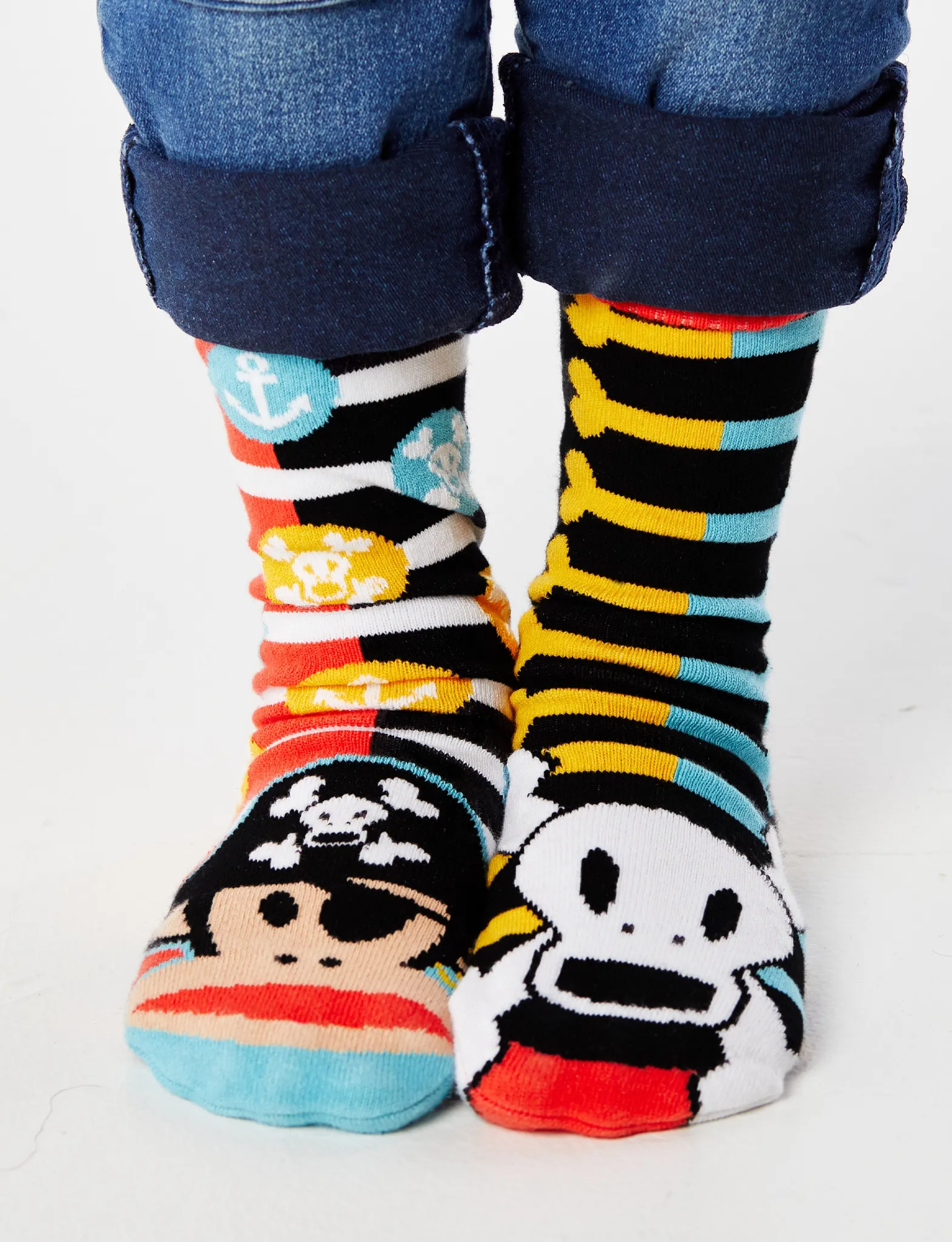 PALS BOO CREW GIFT BUNDLE - 4 PAIRS of NON-SLIP SOCKS for KIDS by Pals Socks