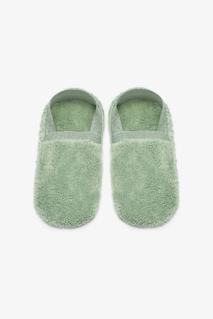 Penti Cozy Solid Light Green Home Socks