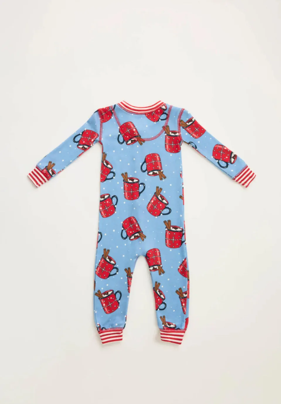 PJ Salvage Hug In a Mug Infant Pj Romper