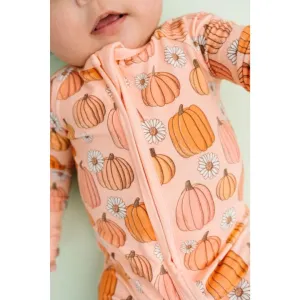 Pretty in Pink Pumpkins Bamboo Sleeper