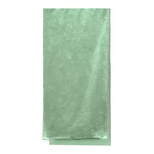 Pure Christmas Luxe Velvet Table Runner Mint 200cm