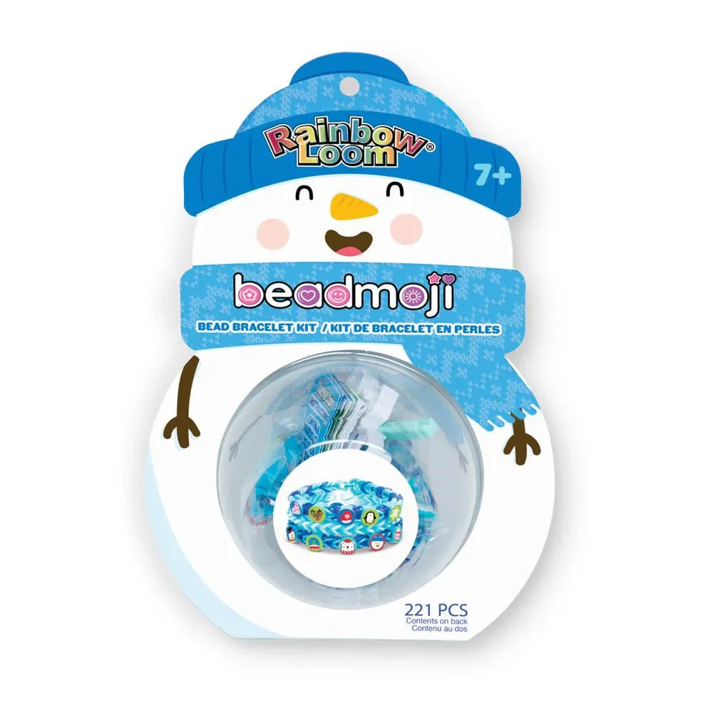 Rainbow Loom® Beadmoji™ Bracelet Snowman Kit