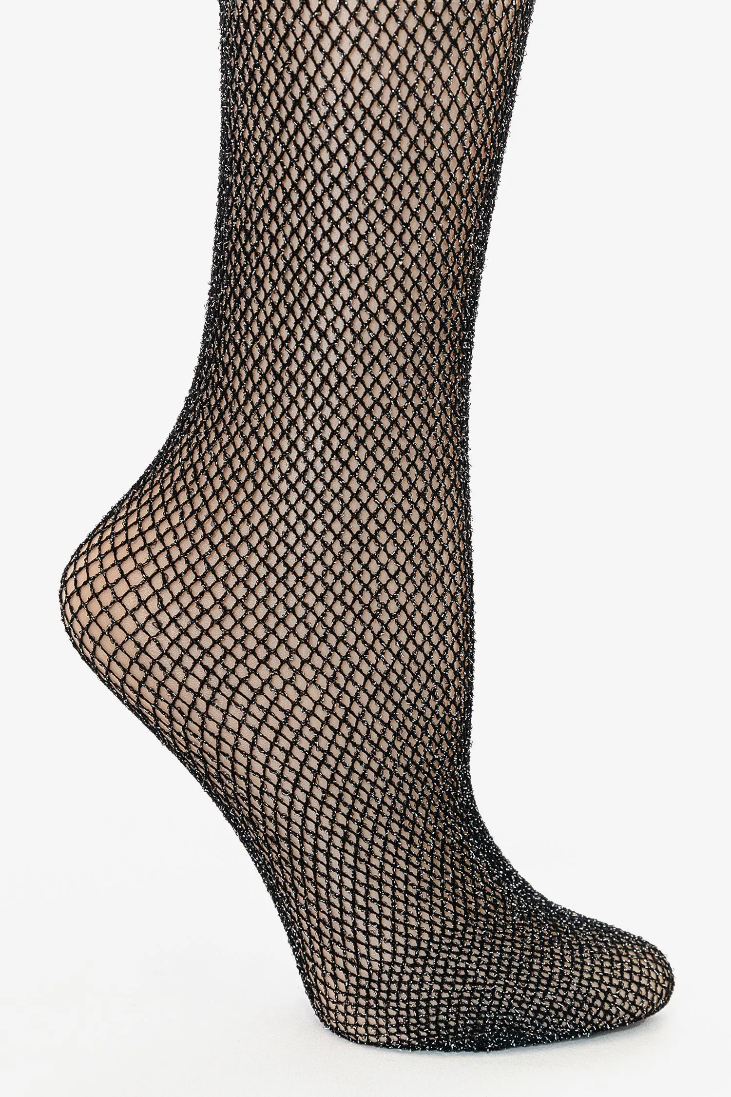 RN-PHFNL - Lurex Fishnet Tights