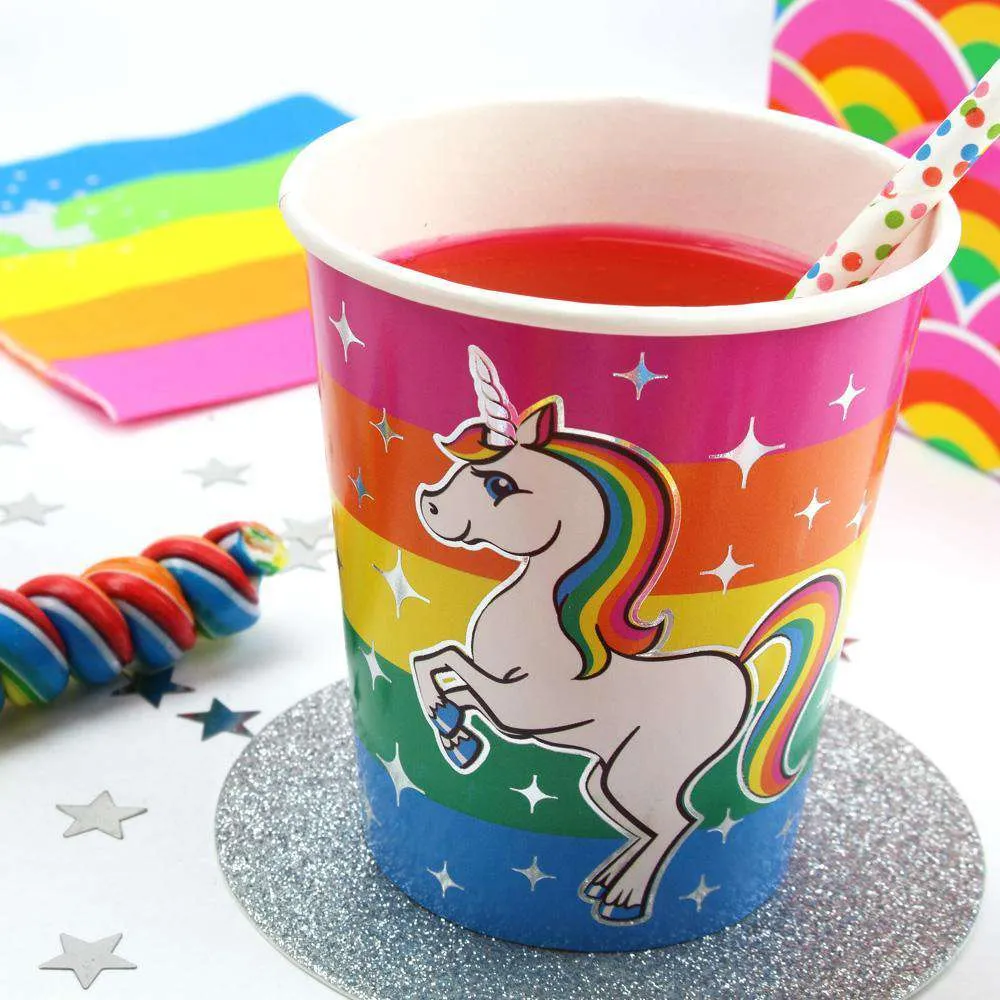 Silver Lining Rainbow Unicorn Deluxe Pack for 8