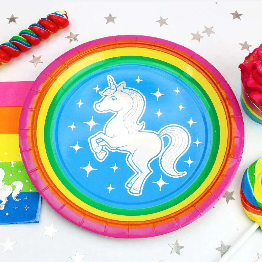 Silver Lining Rainbow Unicorn Deluxe Pack for 8