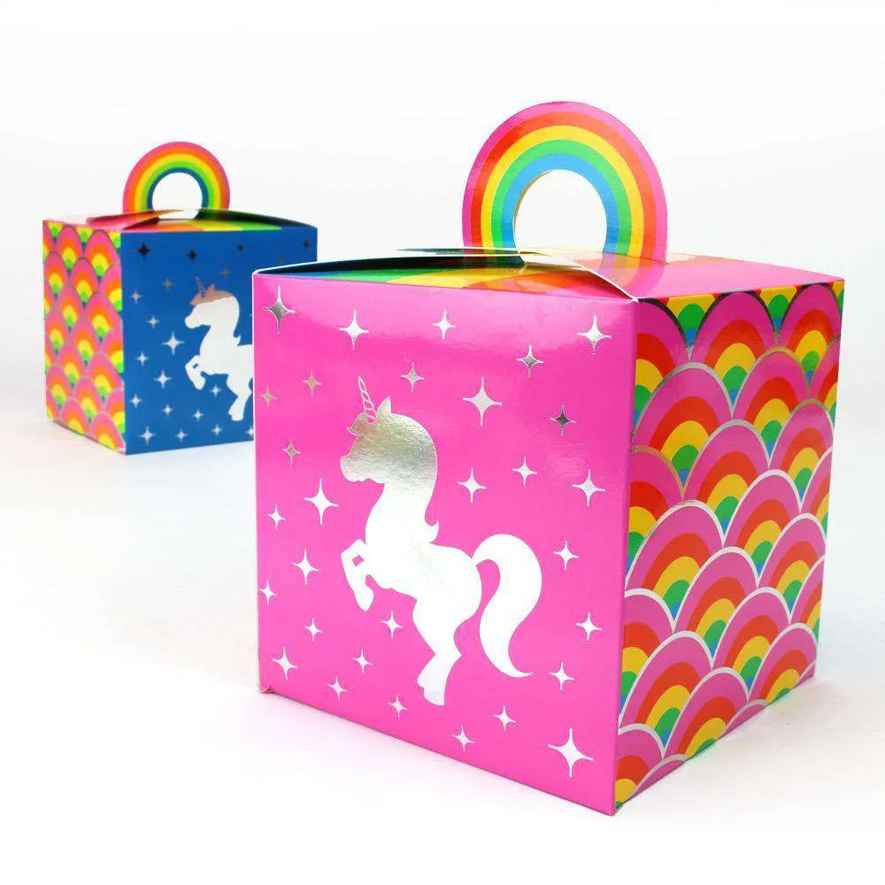 Silver Lining Rainbow Unicorn Deluxe Pack for 8