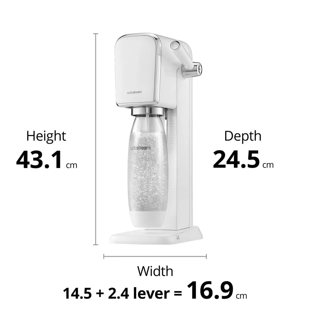 SodaStream Art Sparkling Water Maker White