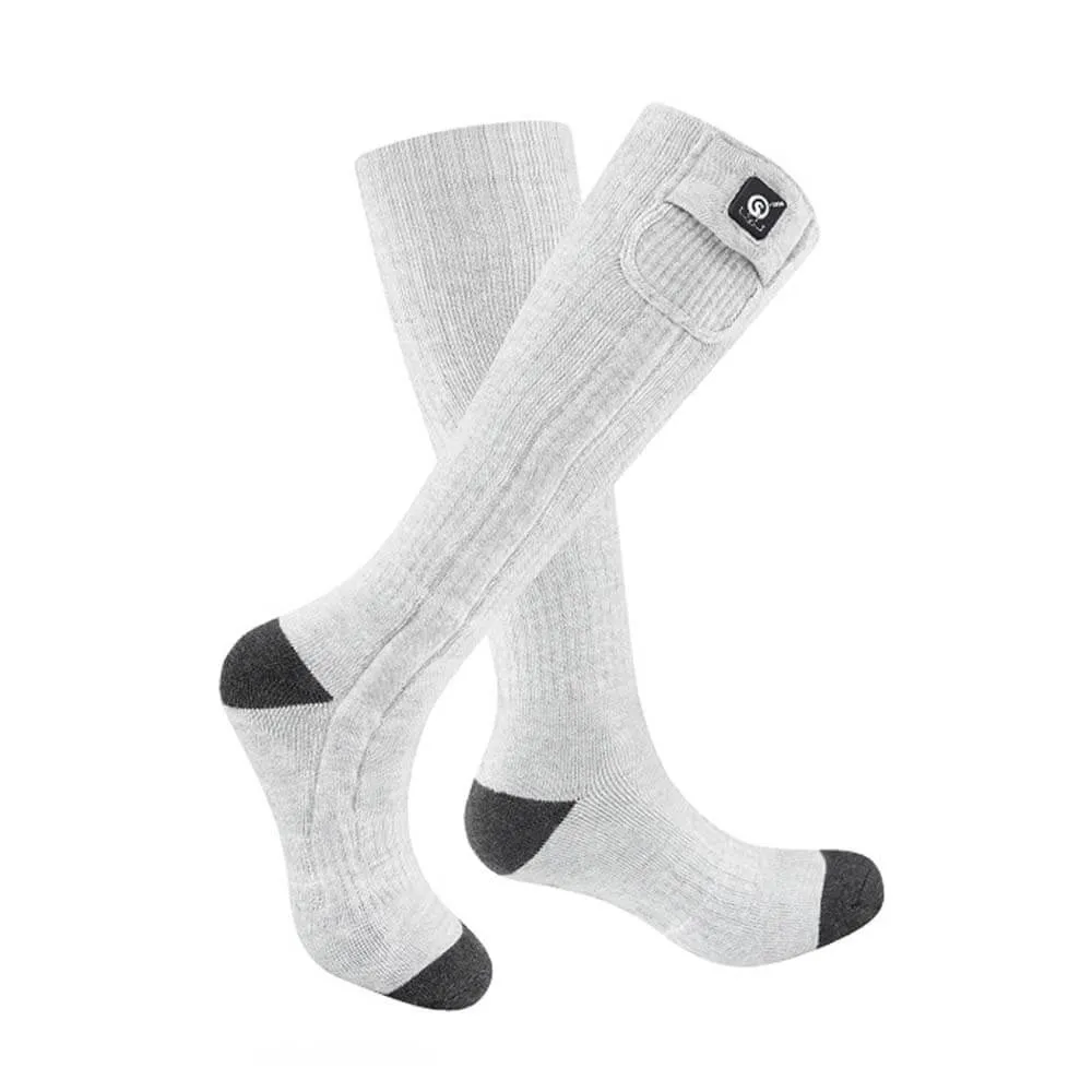 SS01G Snow Deer Battery Heated Socks For Men Women