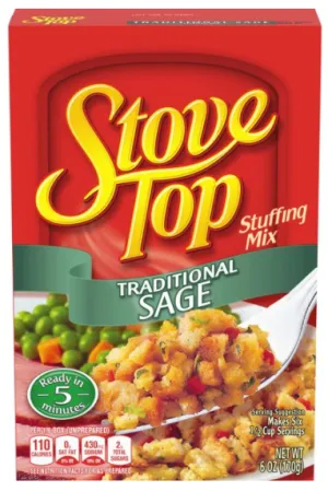 Stove Top Stuffing Traditional Sage 6oz