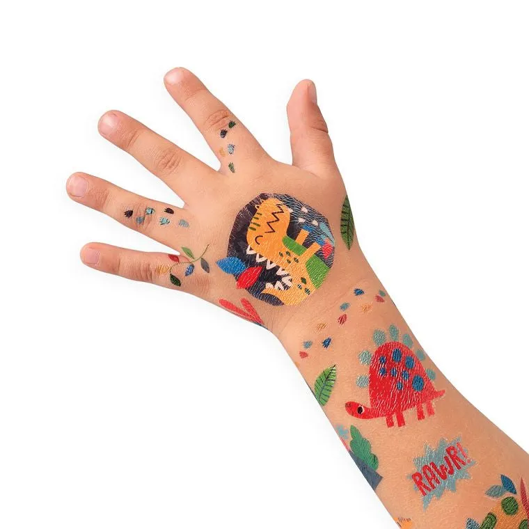 Tattoo Palooza Temporary Tattoos: Colorful Cats