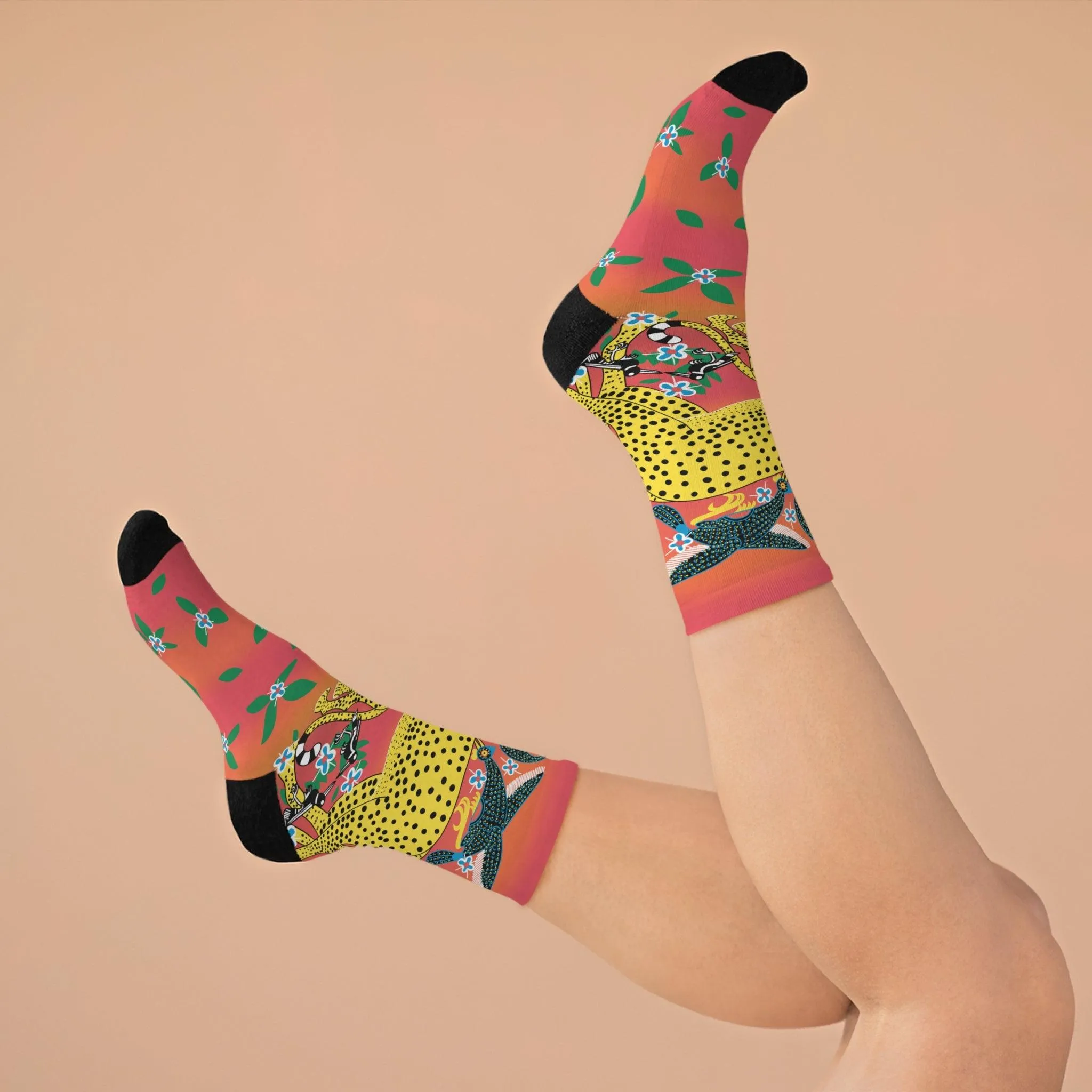 Tinga Tinga Leopard Socks