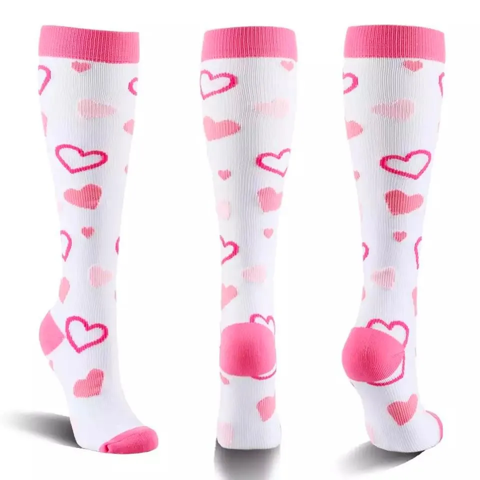 Valentine Knee High Socks